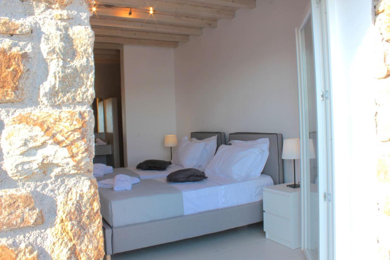 Gasthof Mykonian Luxury Light Blue With Private Pool Kalafatis