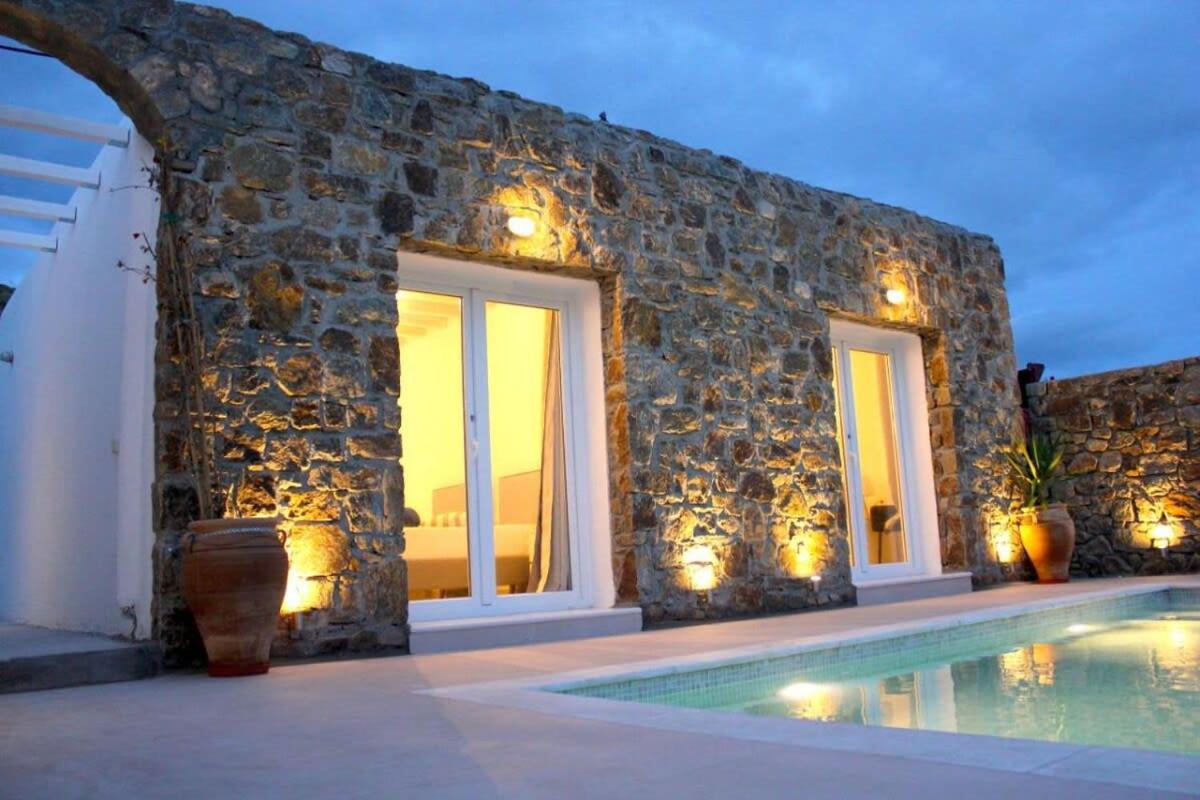 Gasthof Mykonian Luxury Light Blue With Private Pool