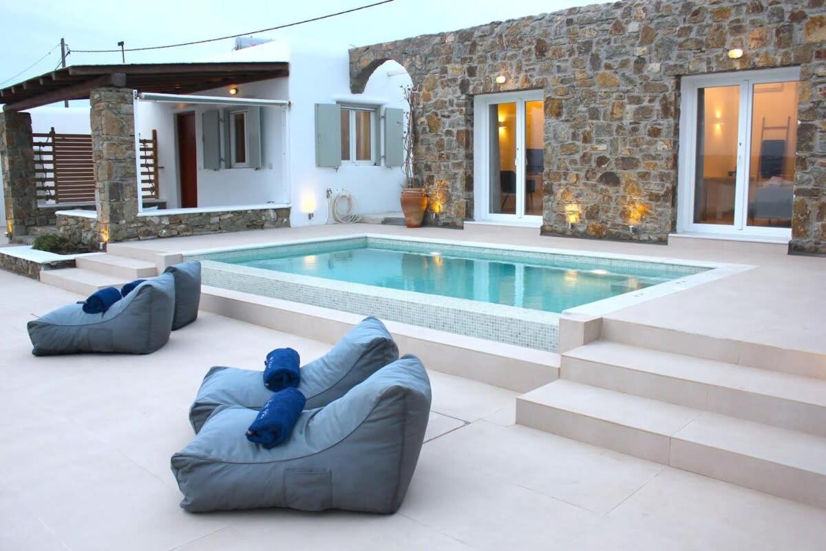 Mykonian Luxury Light Blue With Private Pool * Kalafatis